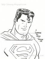 2008 Superman by Paul Rivoche Comic Art